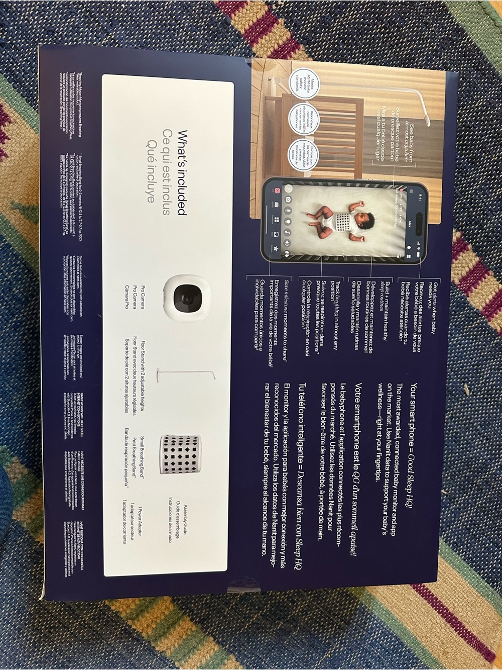 NIB Nanit Pro Camera + Floor Stand - White - Picture 2 of 4